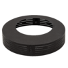 BL220WR130 Ofenrohr Rosette Wandrosette Ofenrosette konzentrisch D=130mm schwarz